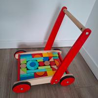 Carrello costruzioni in legno