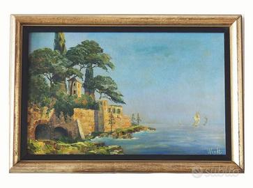 Olio su tela napoli 33 per 53