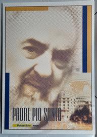 Folder filatelico "Padre Pio Santo"