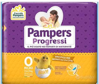 Pannolini Pampers progressi taglia 0