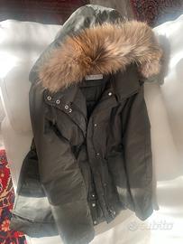 Piumino verde da donna Intrend tg 48