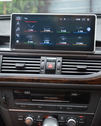 Navigatore autoradio audi a6/7/q7 android carplay