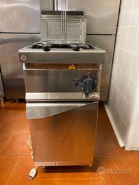 FRIGGITRICE PROFESSIONALE A GAS BERTO'S 18 LITRI