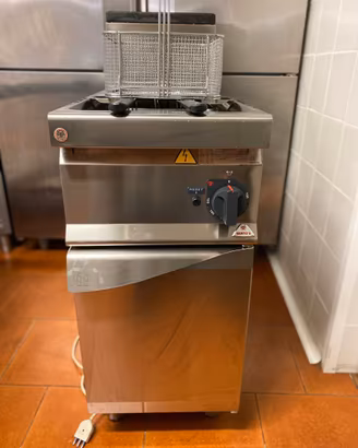 FRIGGITRICE PROFESSIONALE A GAS BERTO'S 18 LITRI