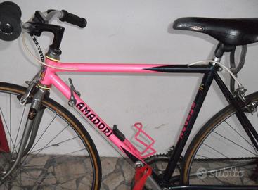 bici da corsa, da donna, marca Amadori