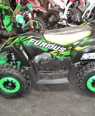MINI QUAD 50 R6 VERDE FURIOUS