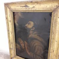 antico quadro dipinto olio