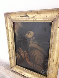 antico quadro dipinto olio