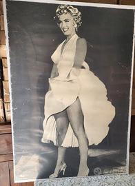 Poster di Marilyn Monroe foto di Sam Shaw.