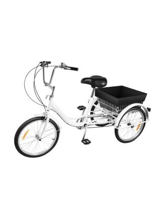 Bici Triciclo con cesta porta pacchi
