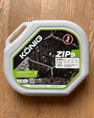 Catene da neve König ZIP 9 Misura 100 NUOVE