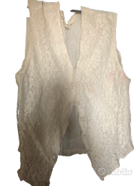 Gilet donna ricamato