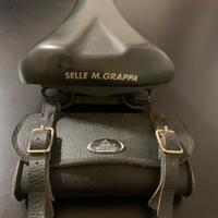 Sella montegrappa bici con borsello