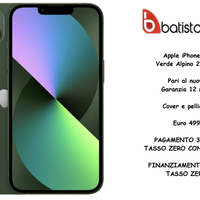 Apple iPhone 13 Verde Alpino 256 Gb