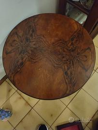 Tavolino rotondo stile impero