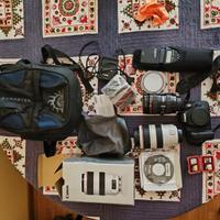 Canon 6D, Ob 70-300, 24-105, flash430EXII