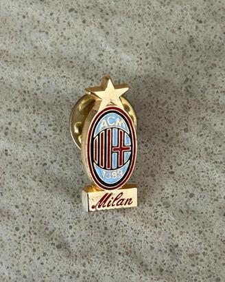 Spilla originale AC Milan vintage primi anni 2000