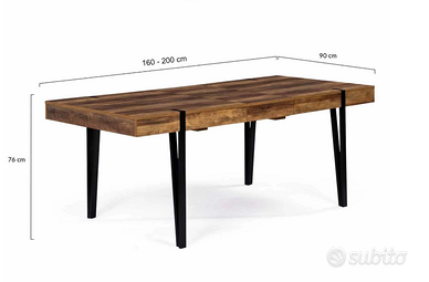 Tavolo da pranzo allungabile 6-10 persone