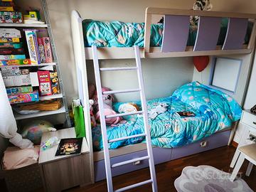 Cameretta da Bambini con letto a castello 