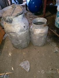 bidoni alluminio per latte