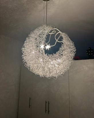 Lampadario mezzaluna