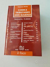 Libro codice tributario 1999 Marino