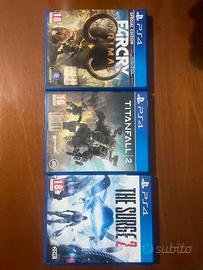 FARCRY PRIMAL, THE SURGE 2, TITANFALL 2