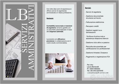 Servizi di segreteria e amministrazione