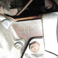 Motore completo di cambio per Fiat 600 D del 1963