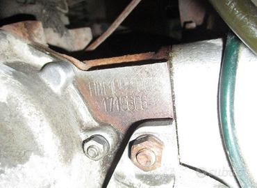 Motore completo di cambio per Fiat 600 D del 1963