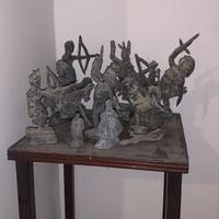 Lotto bronzetti africani