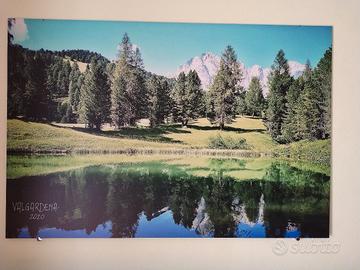 stampa paesaggio val Gardena