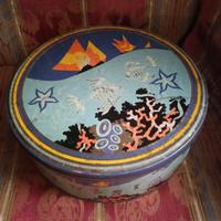 scatola latta colussi vintage 