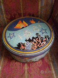 scatola latta colussi vintage 