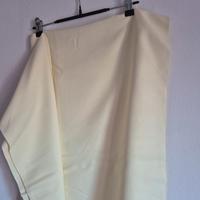 Scampolo di tessuto giallo canarino nuovo