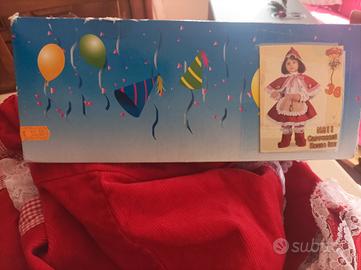 costume carnevale bambina Cappuccetto rosso 