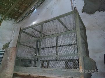 GABBIA in ferro e rete metallica
