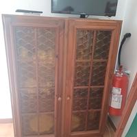 Vetrinetta in legno massello 