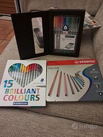 Lotto Pennarelli STAEDTLER e STABILO Pen 68