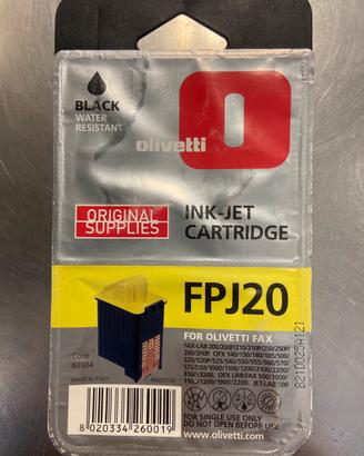 Cartuccia black olivetti PFJ20 Fax