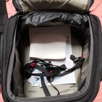 Borsa posteriore moto.