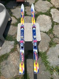 Lotto Scii vintage con racchette