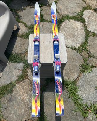 Lotto Scii vintage con racchette