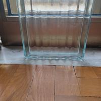 24 pezzi vetro scanalato o rigato 