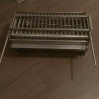 barbecue più canalina per arrosticini.