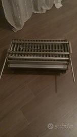 barbecue più canalina per arrosticini.