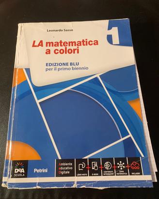 LA matematica a colori 1- edizione blu