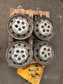 SET CERCHI FERRO FIAT DUCATO ''15