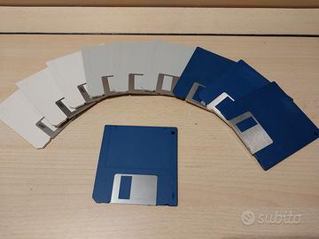 10 Floppy Disks 3.5" DS/DD 880KB Amiga Atari PC MS
