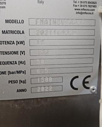 Confezionatrice verticale continua Mial anno 2022